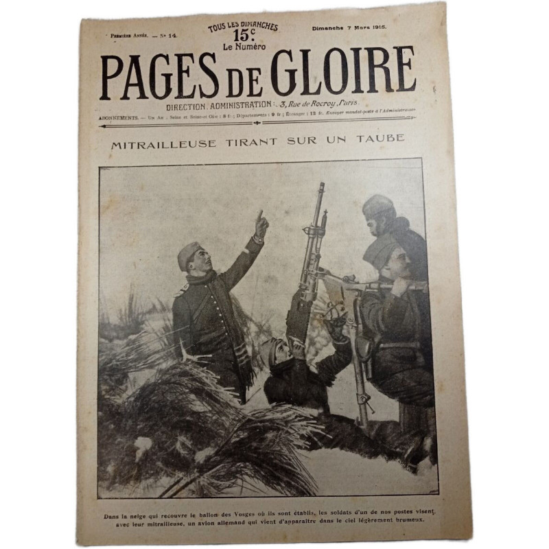 Pages de gloire n°14