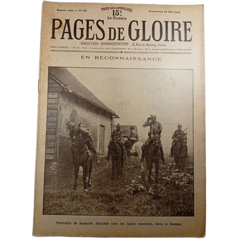 Pages de gloire n°25