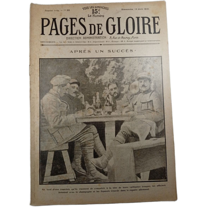 Pages de gloire n°28