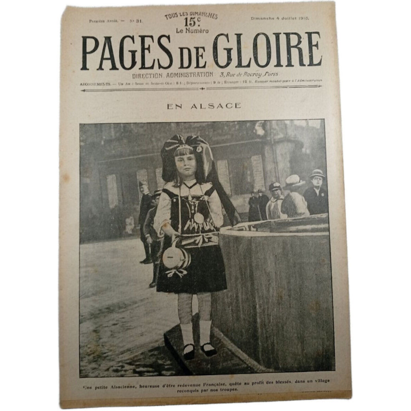 Pages de gloire n°31