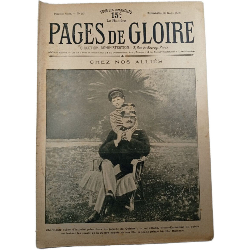 Pages de gloire n°37
