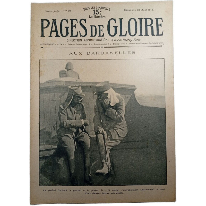 Pages de gloire n°38