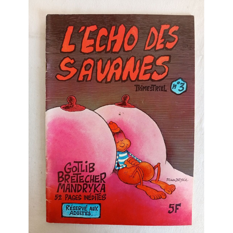 L'écho des savanes /n°03 / Janvier 1973