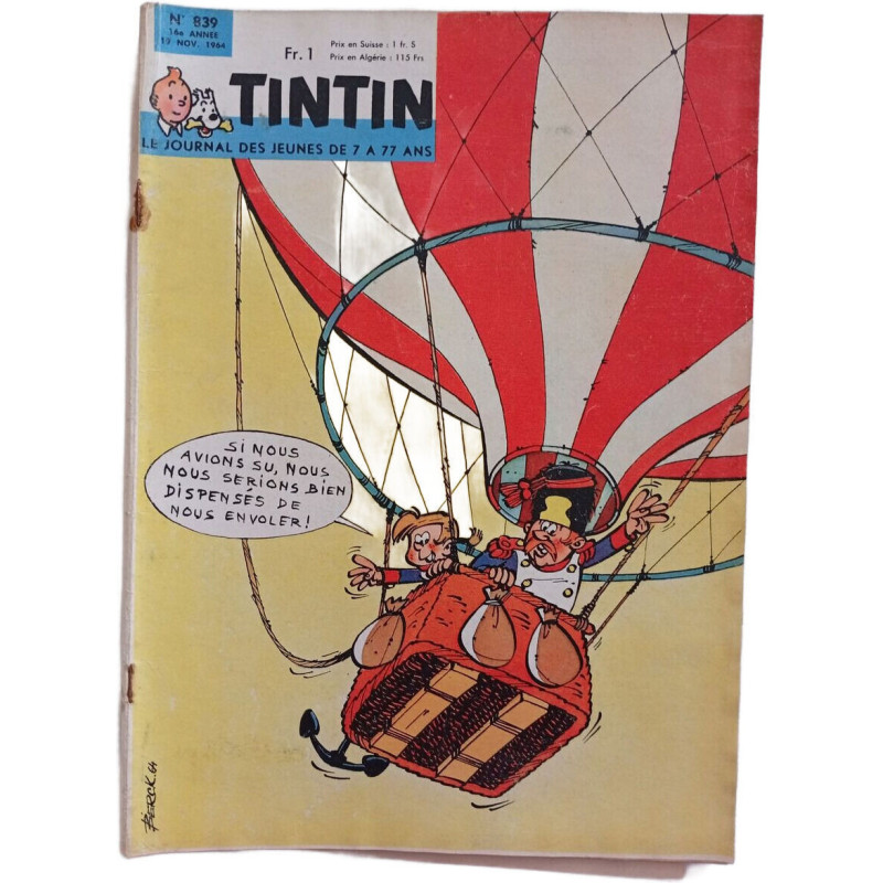 Tintin N.839 - Novembre 1964