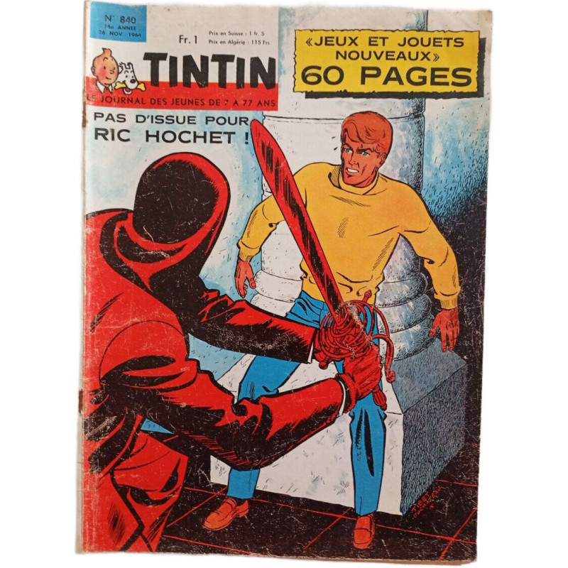 Tintin N.840 - Novembre 1964
