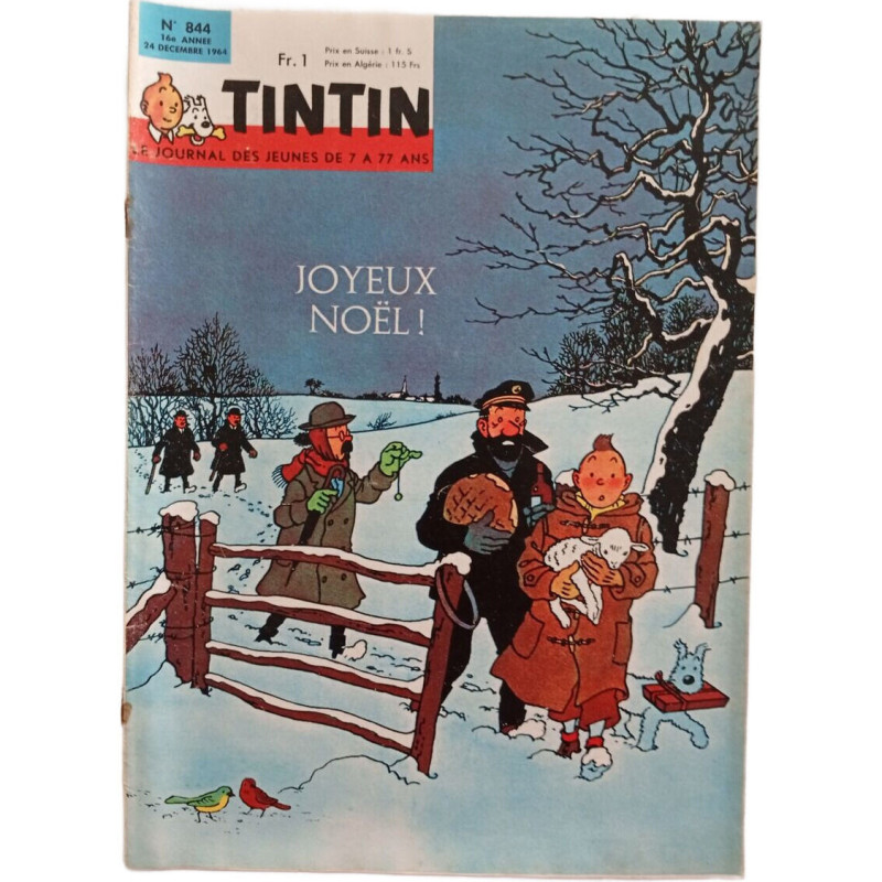 Tintin N.844 - Decembre 1964