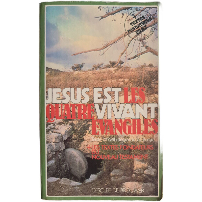 Jésus est le quatre vivant évangiles