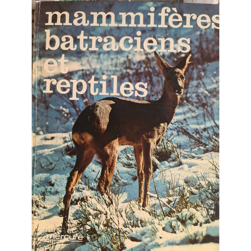 Mammifères batraciens et reptiles