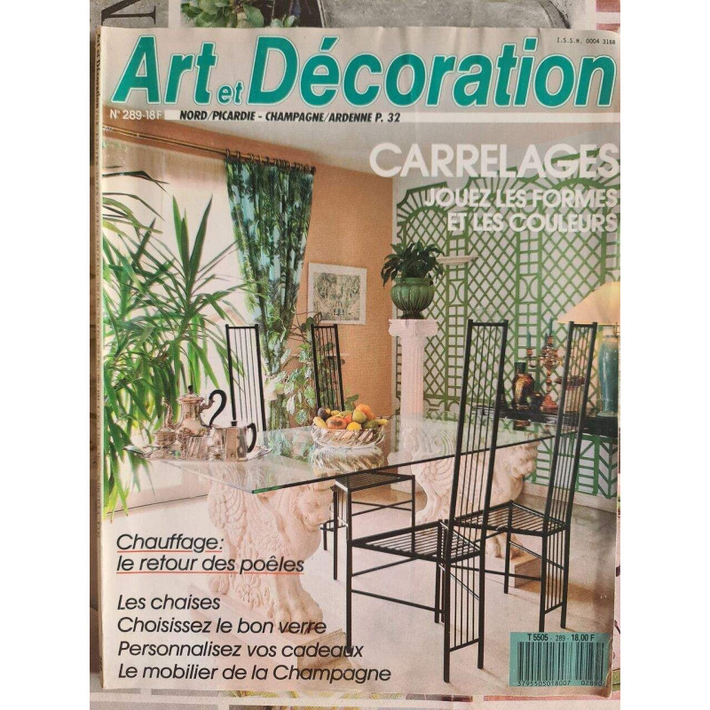 Art et Décoration nº 289