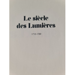 Le siècle des Lumières
