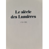 Le siècle des Lumières