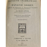 Manuel d'analyse grammaticale et logique
