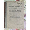 Manuel d'analyse grammaticale et logique