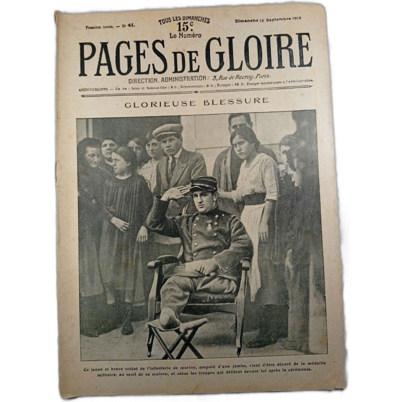 Pages de gloire n°41