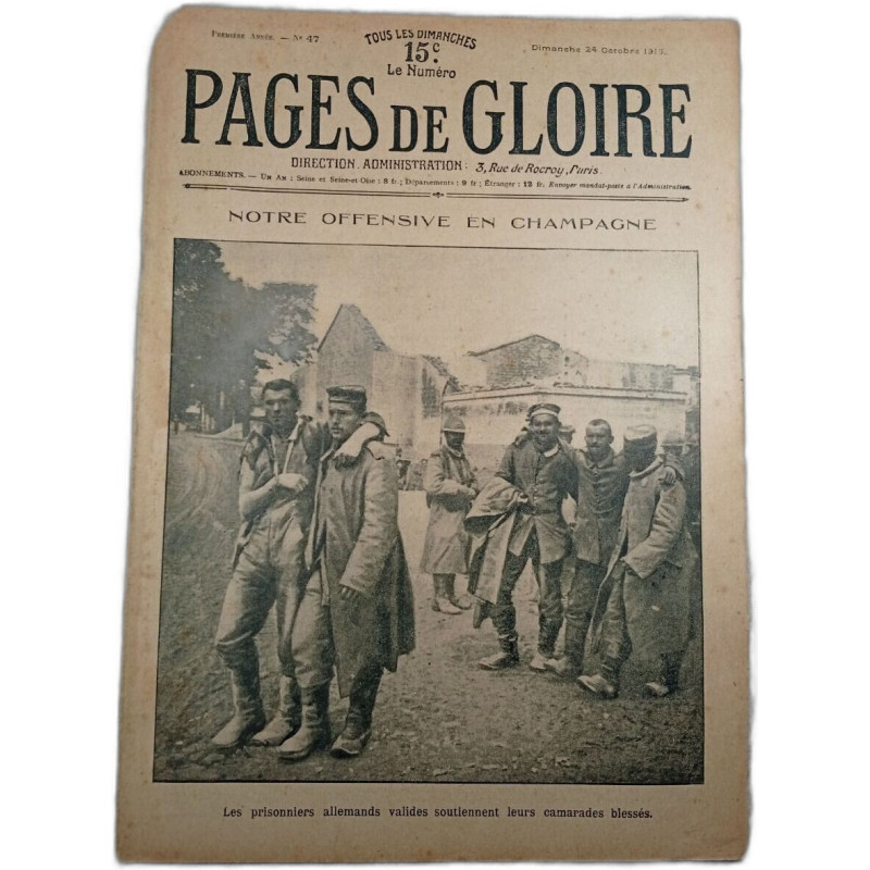 Pages de gloire n°1915