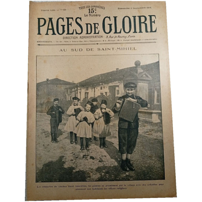 Pages de gloire n°40