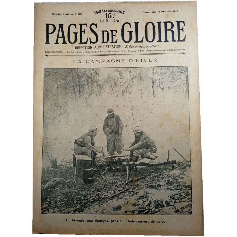 Pages de gloire n°59