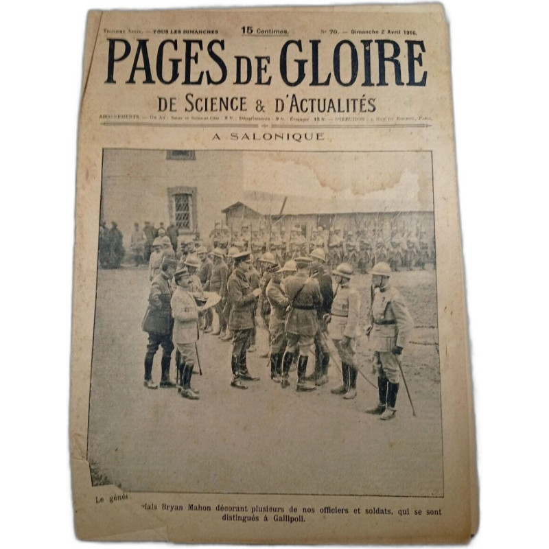 Pages de gloire n°70