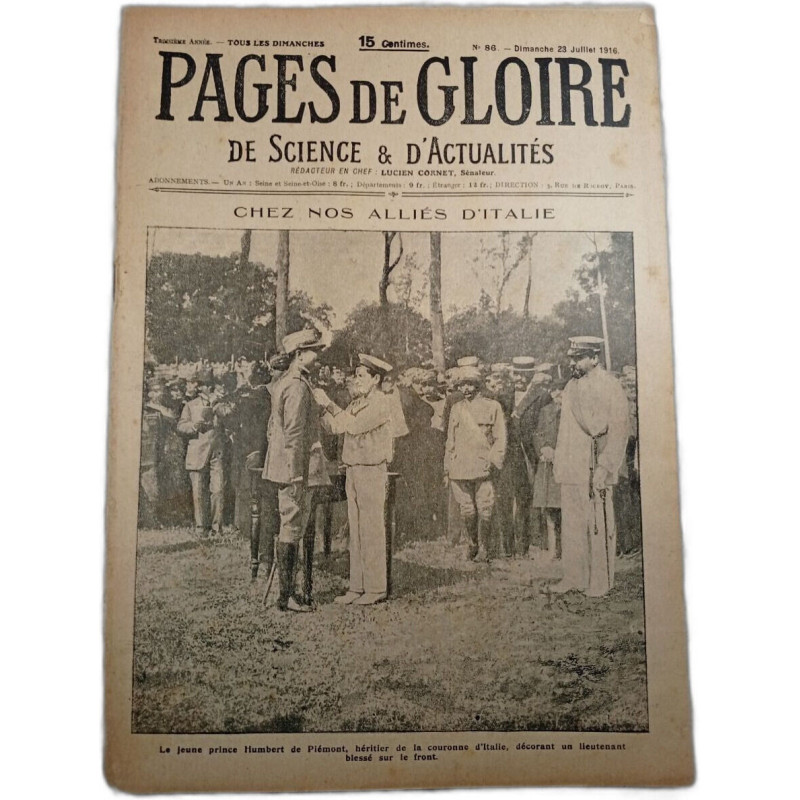 Pages de gloire n°86
