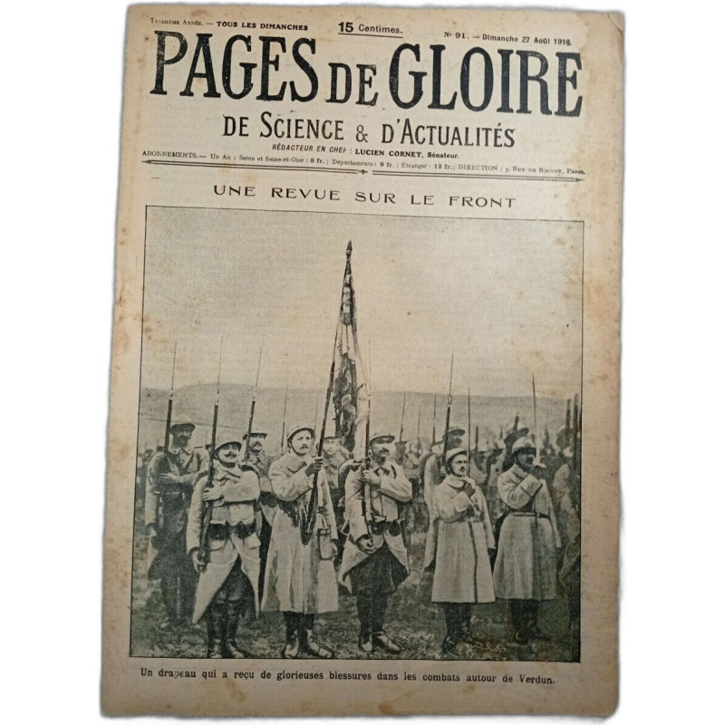Pages de gloire n°91 de science et d'actualités