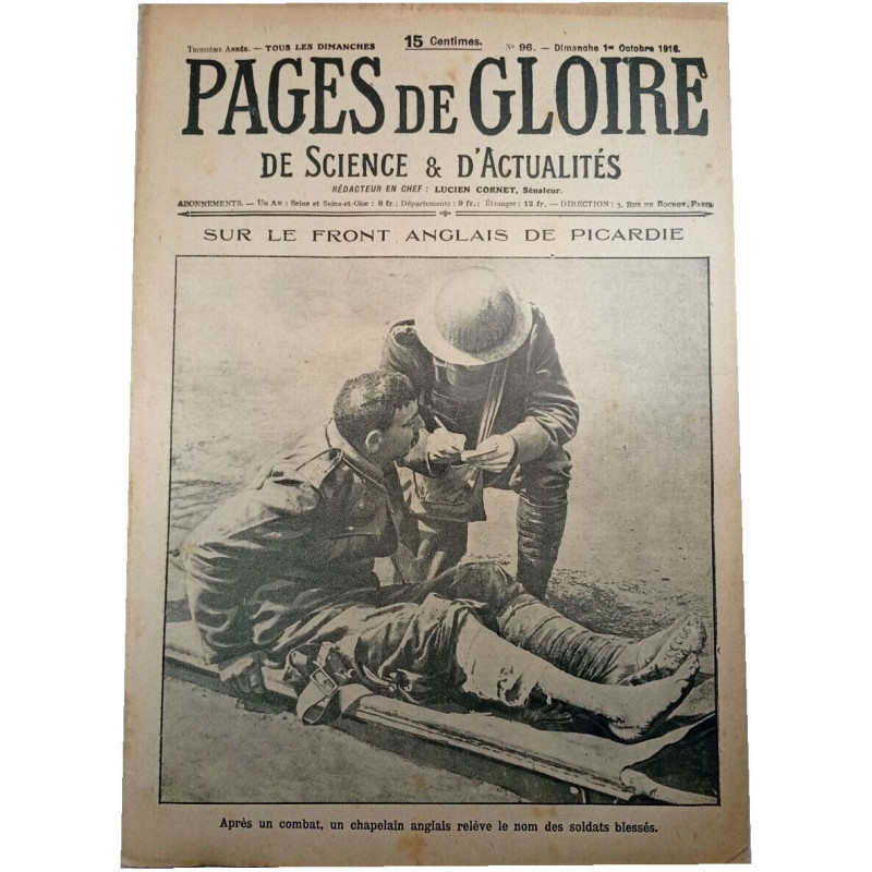 Pages de gloire n°96 de science et d'actualités