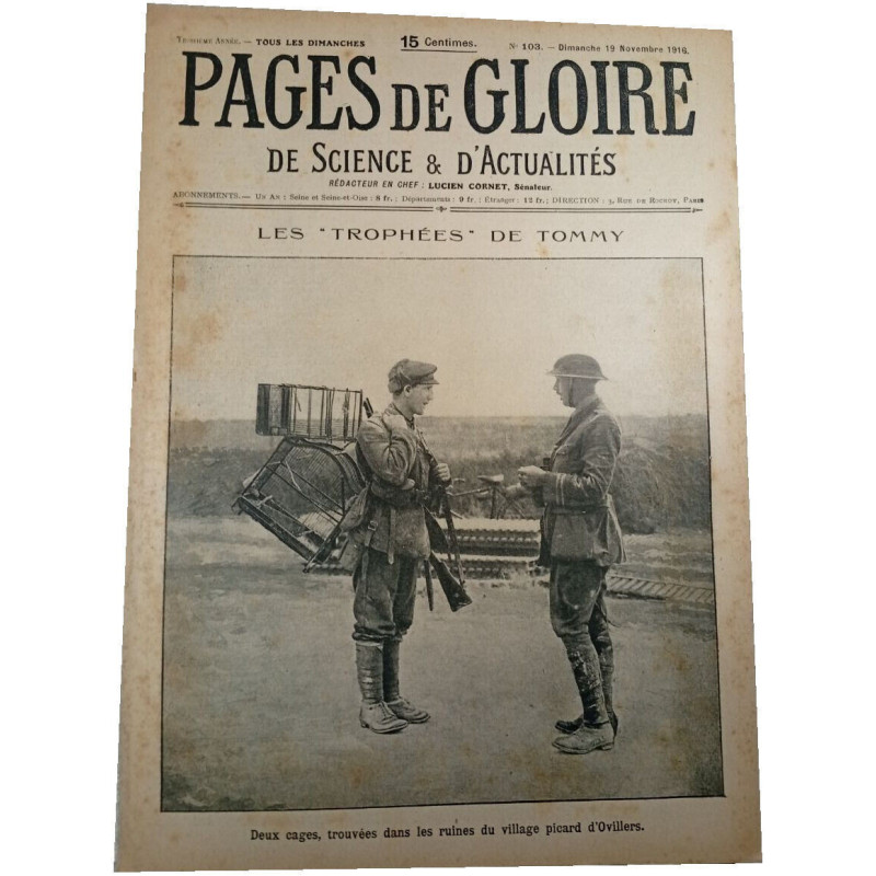 Pages de Gloire n°103 de Science et d'Actualités