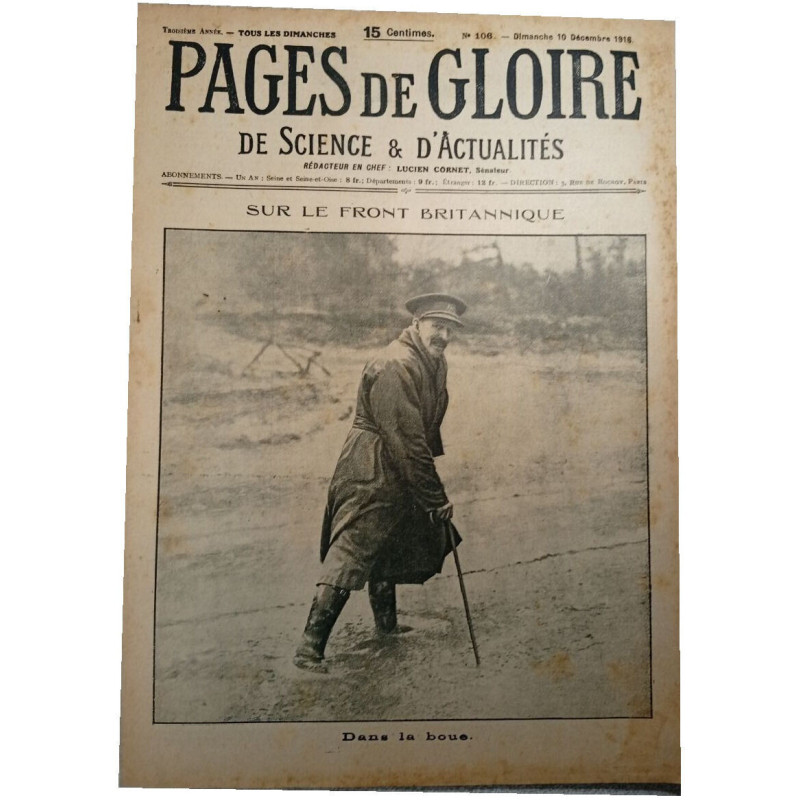 Pages de gloire n°106 de science et d'actualités