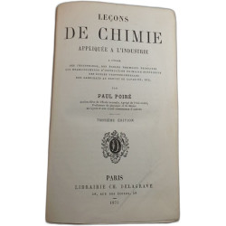 Leçons de chimie appliquée à l'industrie - Troisième édition