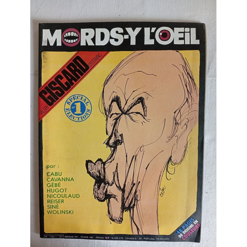 Mords-y l'oeil / n°01 / Février 1981