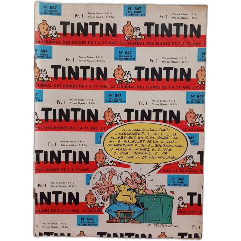 Tintin N.847 - Janvier 1965