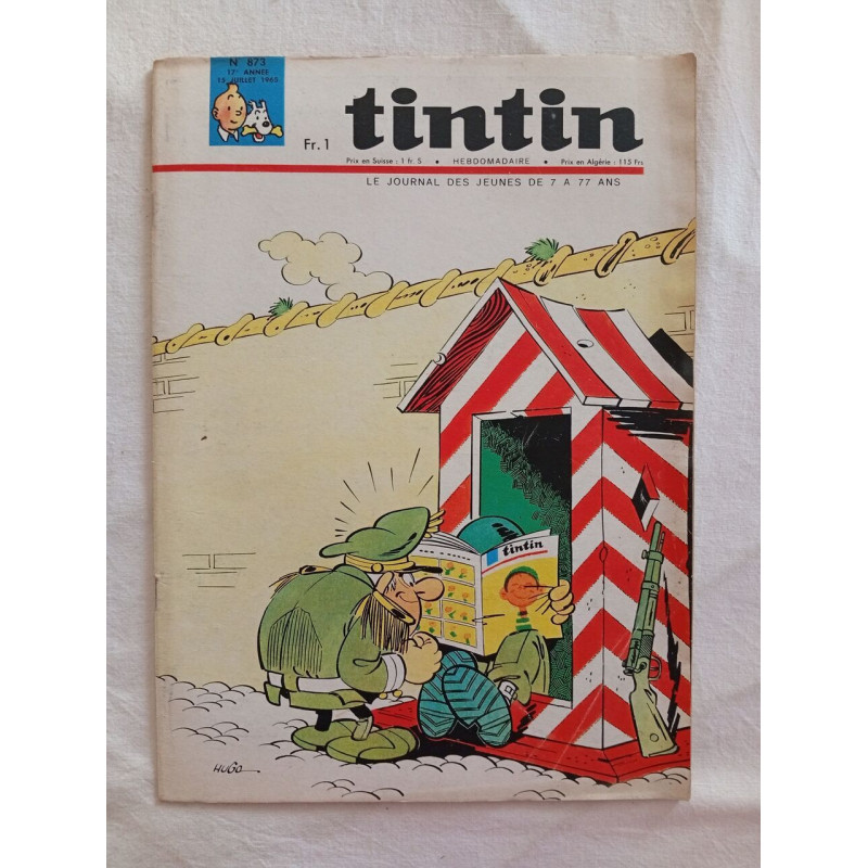 Tintin N.873 - Juillet 1965