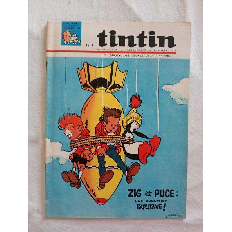 Tintin N.874 - Juillet 1965