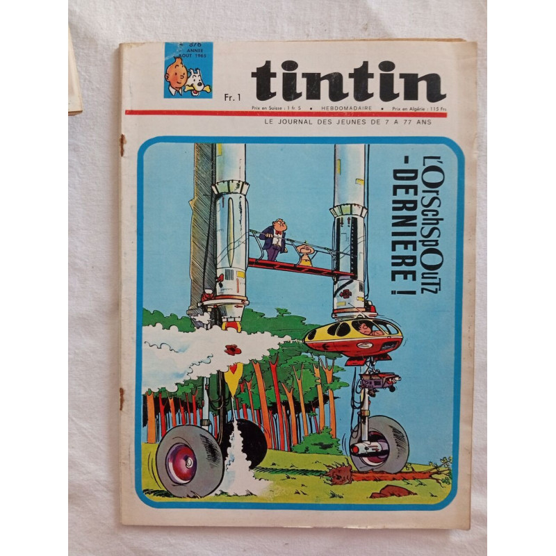 Tintin N.878 - Aout 1965