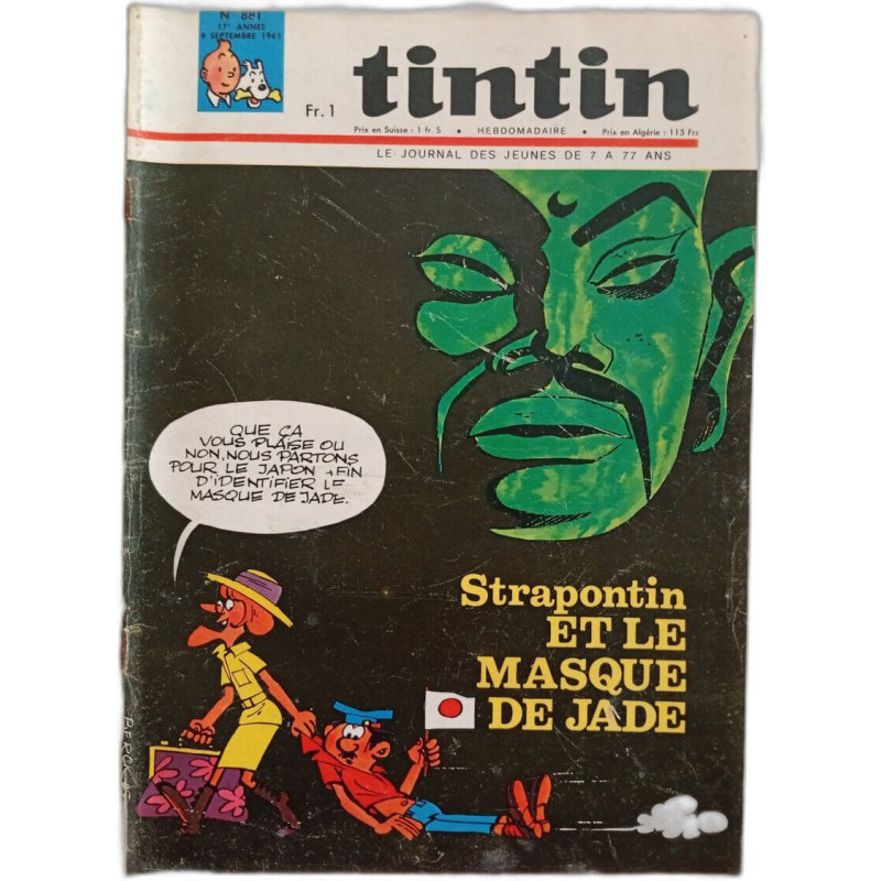 Tintin N.881 - Septembre 1965
