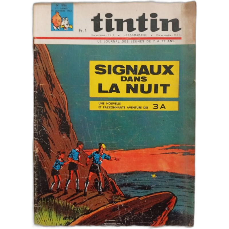 Tintin N.886 - Octobre 1965