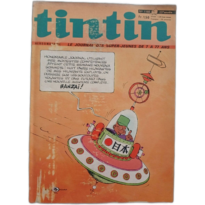 Tintin N.1168