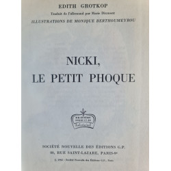 Nicki le petit phoque