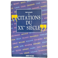 Mini Encyclopédie des Citations du XXème Siècle