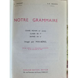 Notre grammaire