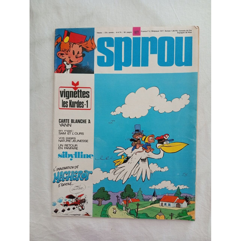 Spirou N.1877 - Avril 1974