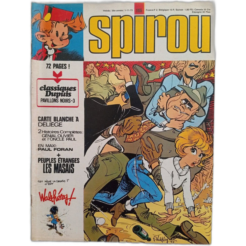 Spirou N.1855 - Novembre 1973