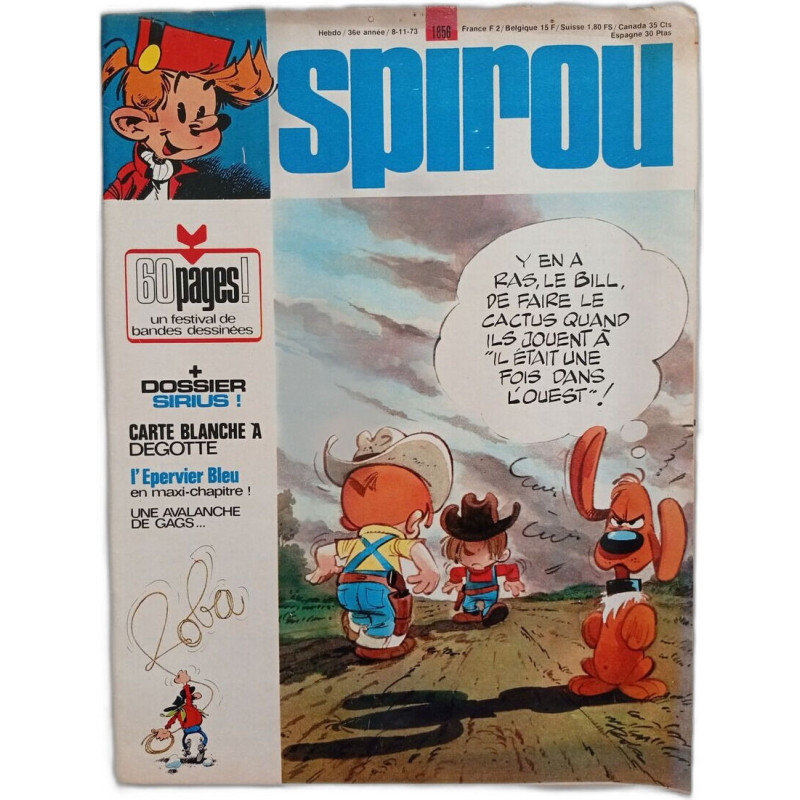 Spirou N.1856 - Novembre 1973