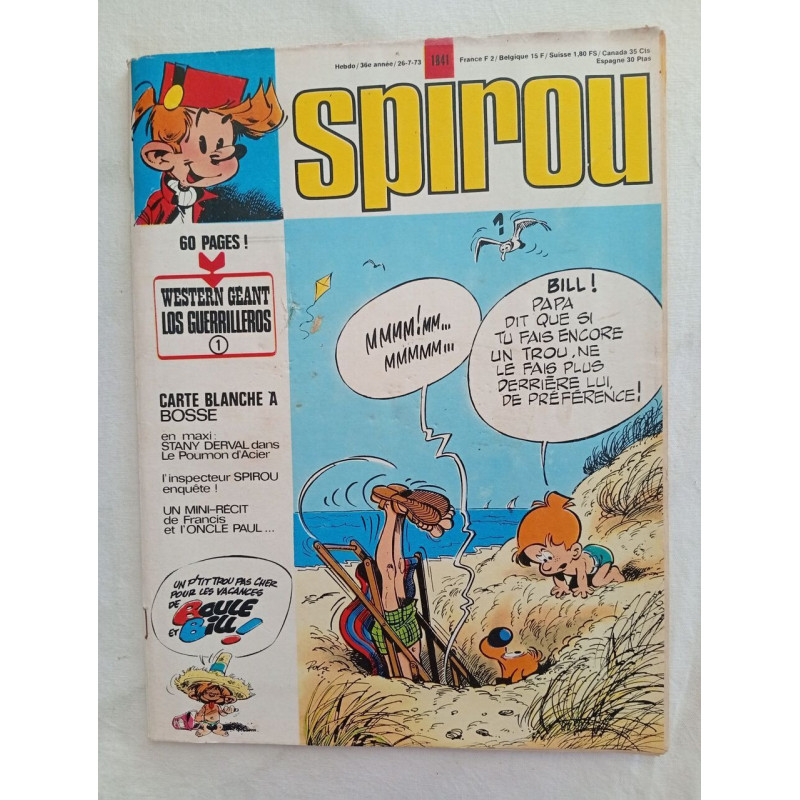 Spirou N.1841 - Juillet 1973