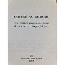 Sartre au miroir