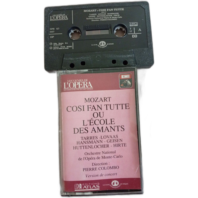 K7 Audio - Cosi fan tutte ou L'école des amants