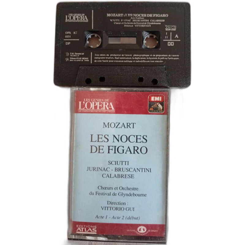 K7 Audio - Les noces de Figaro