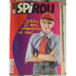 Spirou Lydie 13 ans rédactrice en chef nº 3055
