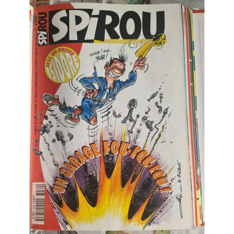 Spirou un garage fou-fou-fou