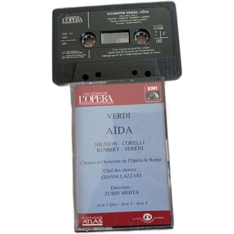 K7 Audio - Giuseppe Verdi : Aïda