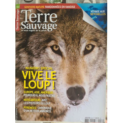 Terre Sauvage nº 256 - 2009 numero special vive le loup